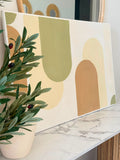 Handmade 3D Textured Canvas Painting - Sage & Earth Tones